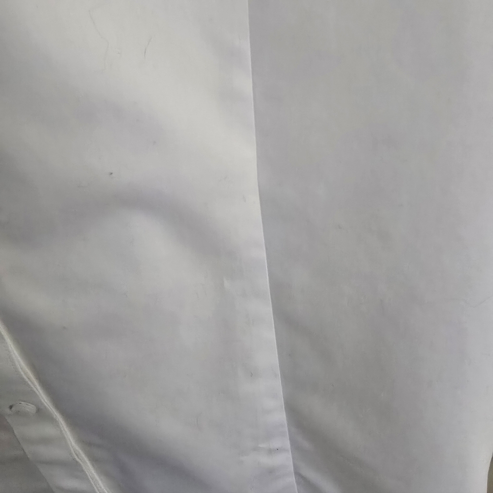 Chico's White Classic Button-Front Blouse- Wrinkle Resistant Size 3/XL - Picture 5 of 8